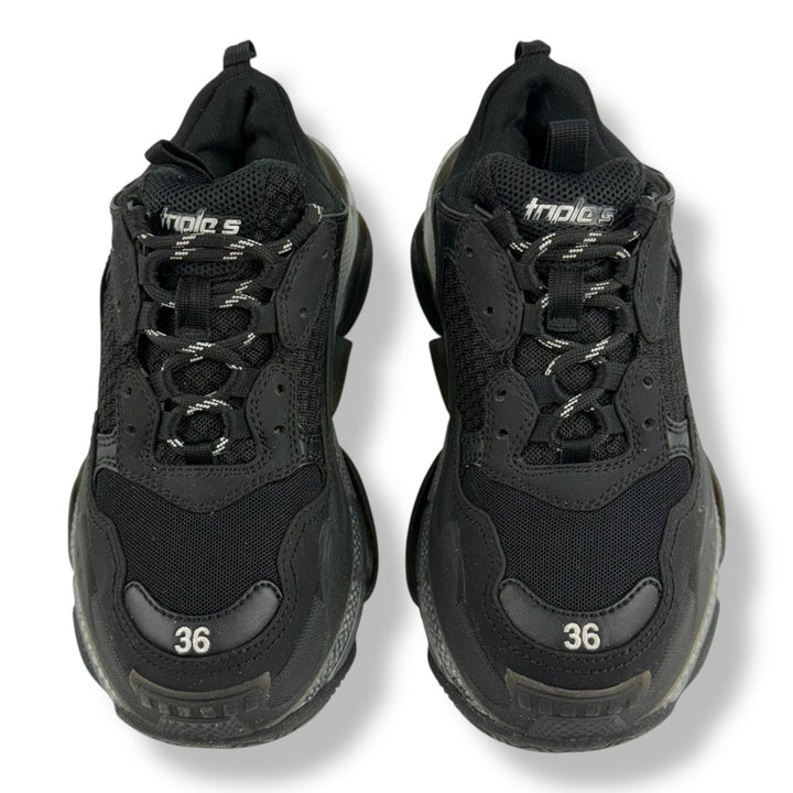 Balenciaga Triple S Black UK 3 / EU 36 - Lux Central