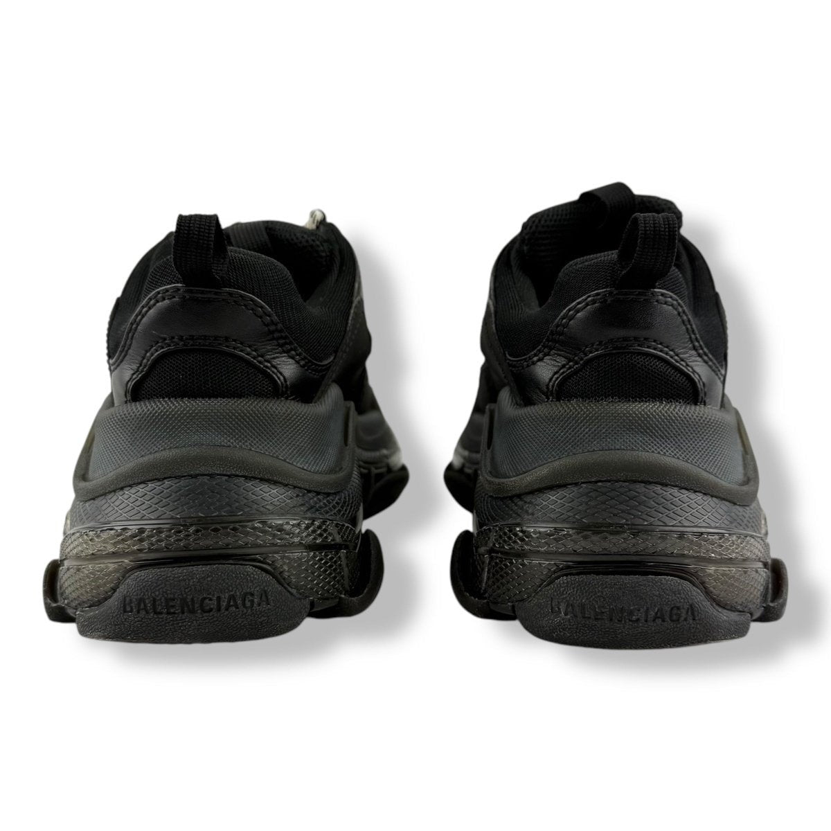 靴 BALENCIAGA tripleS 38 Balenciaga Triple S Black UK 5 / EU 38 - Lux Central