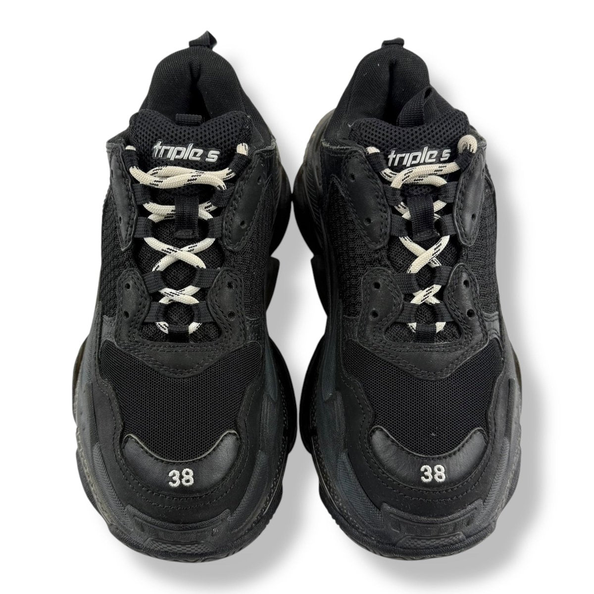 靴 BALENCIAGA tripleS Men's Triple S Trainers in Black | Balenciaga GB
