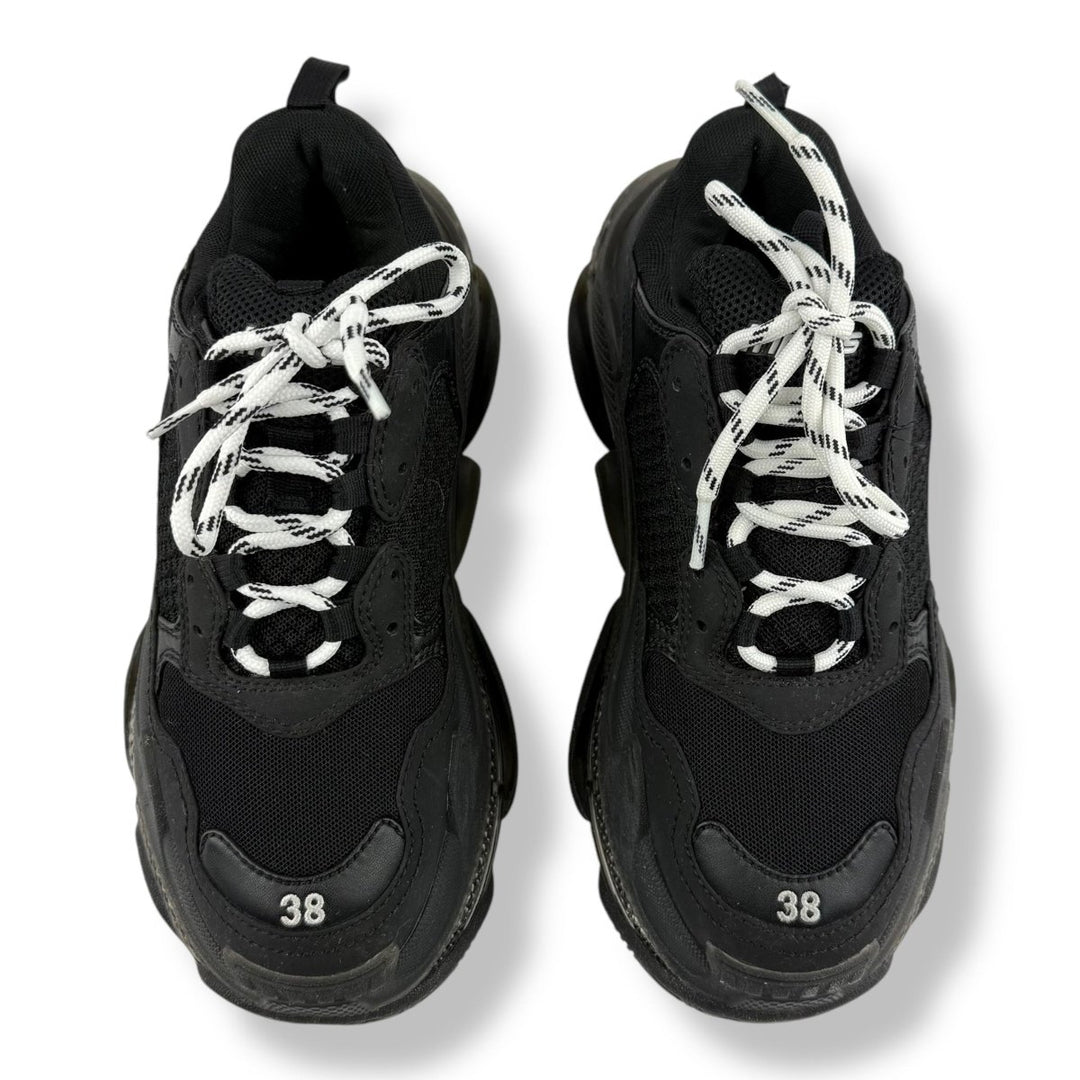 Balenciaga Triple S Black UK EU 38 Lux Central - Main Image