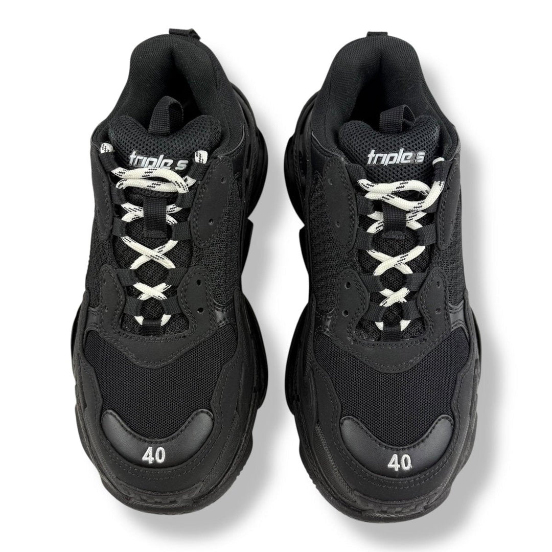 Balenciaga Triple S Black UK 6 / EU 40 - Lux Central