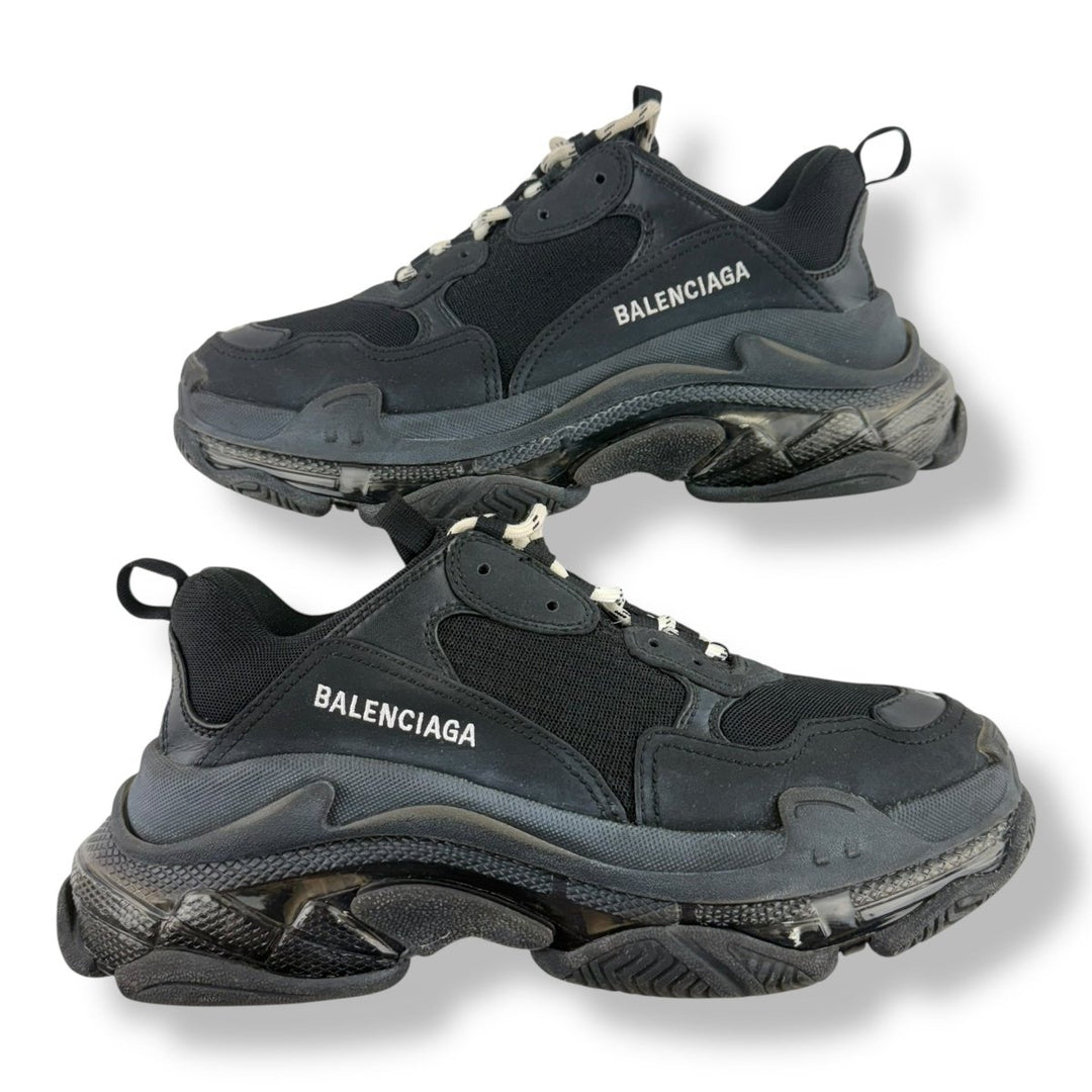 Balenciaga Triple S Black UK 7 / EU 40 - Lux Central