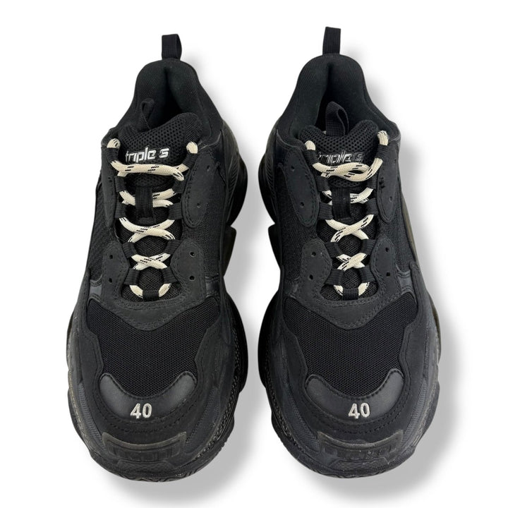 Balenciaga Triple S Black UK 7 / EU 40 - Lux Central