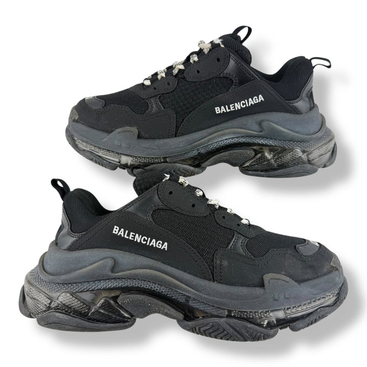 Balenciaga Triple S Black UK 7 / EU 40 - Lux Central