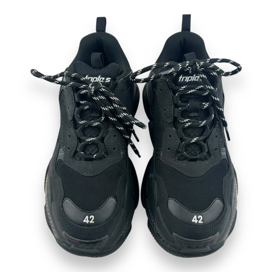 Balenciaga Triple S Black UK 8 / EU 42 - Lux Central