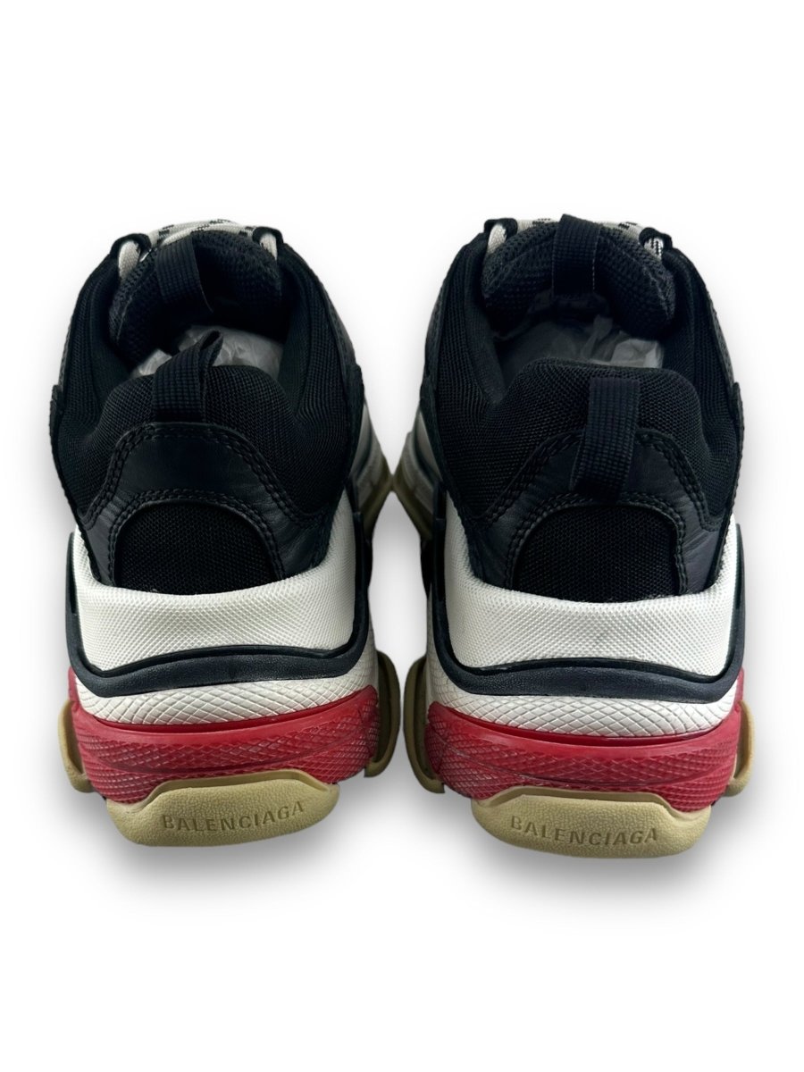 Balenciaga Triple S Black/White/Red UK 5 / EU 39 - Lux Central