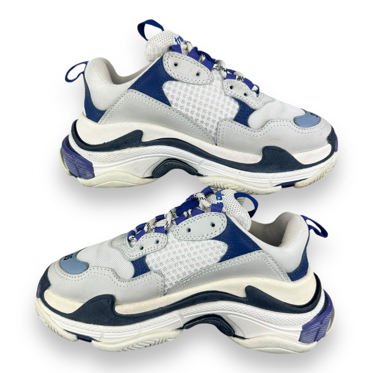 Balenciaga triple s blauw sale