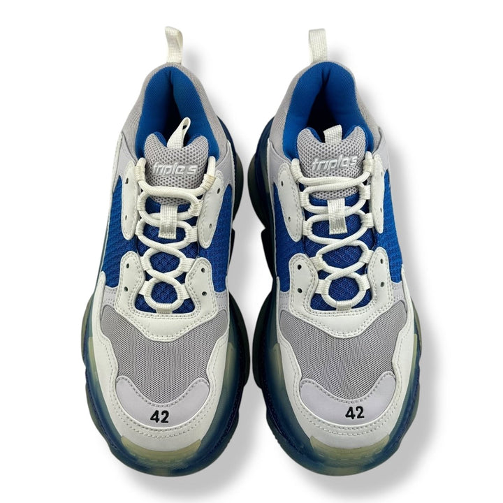 Balenciaga Triple S Blue/White UK 8 / EU 42 - Lux Central