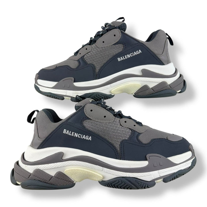 Balenciaga Triple S Navy Blue / Grey UK 10 / EU 44 - Lux Central