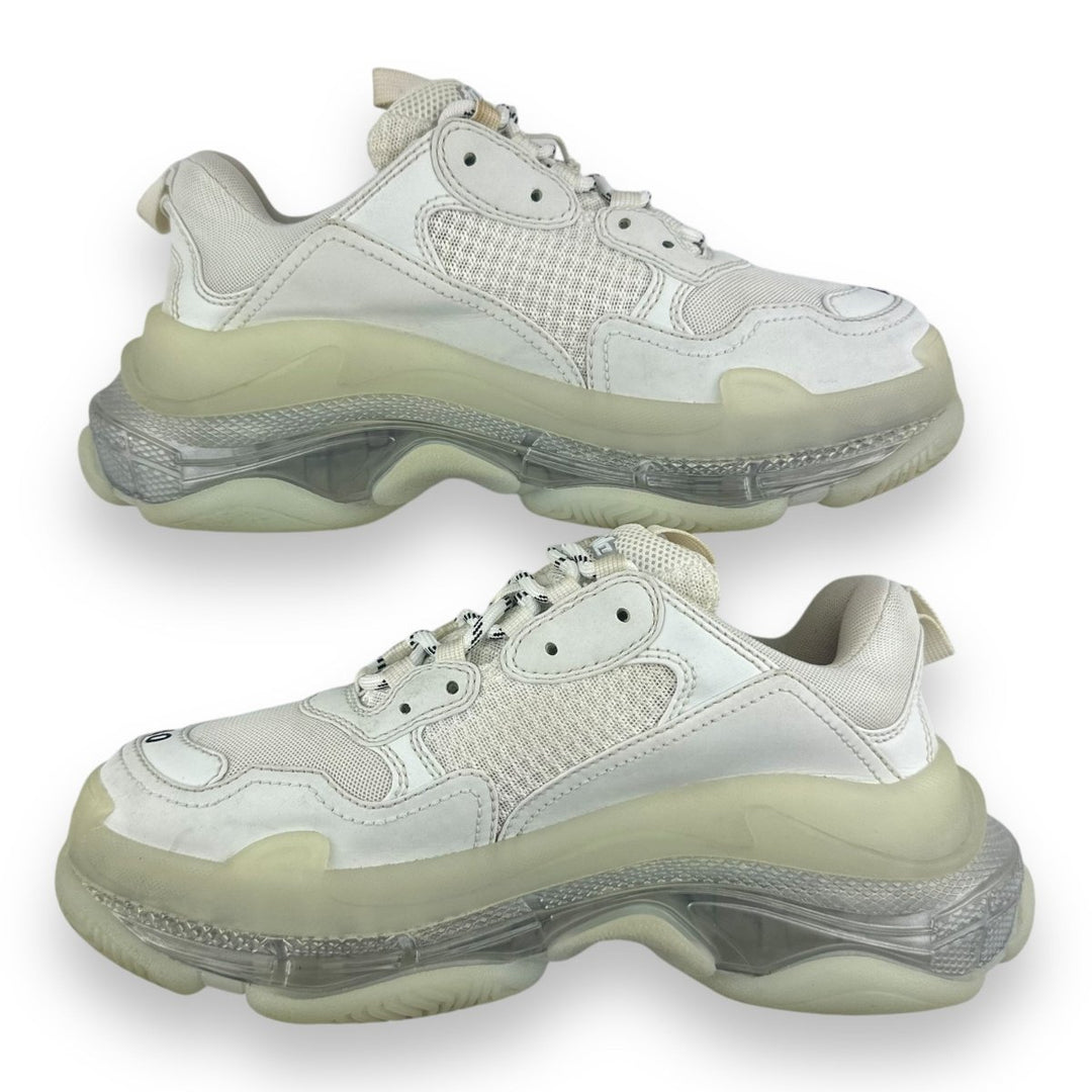 Balenciaga Triple S White Clear Sole UK 7 / EU 40 - Lux Central