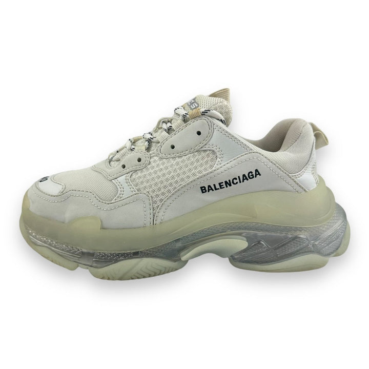 Balenciaga Triple S White Clear Sole UK 7 / EU 40 - Lux Central