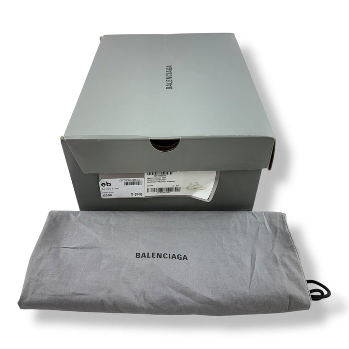 Balenciaga Triple S White UK 5 / EU 38 - Lux Central