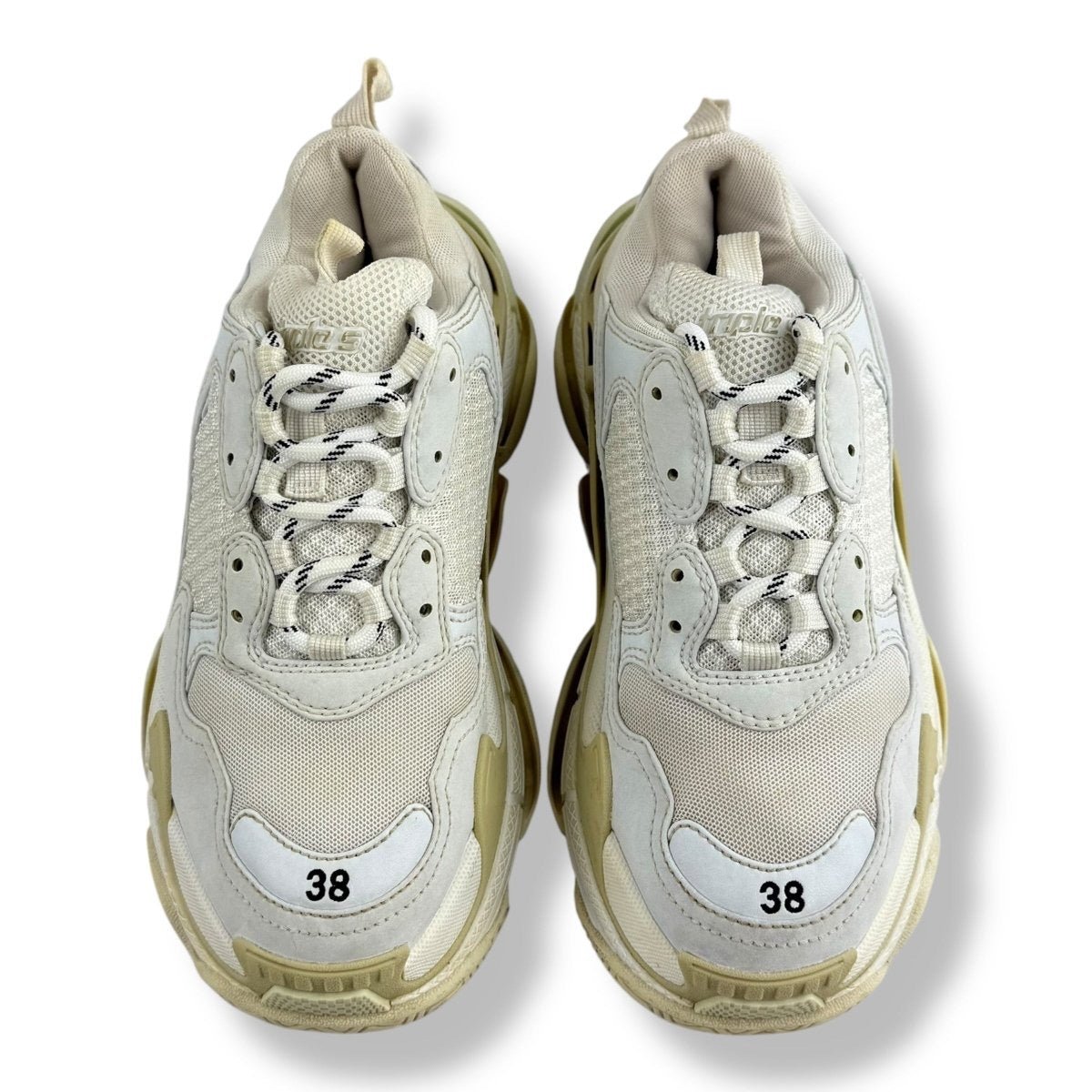Balenciaga Triple S White UK 5 / EU 38 - Lux Central
