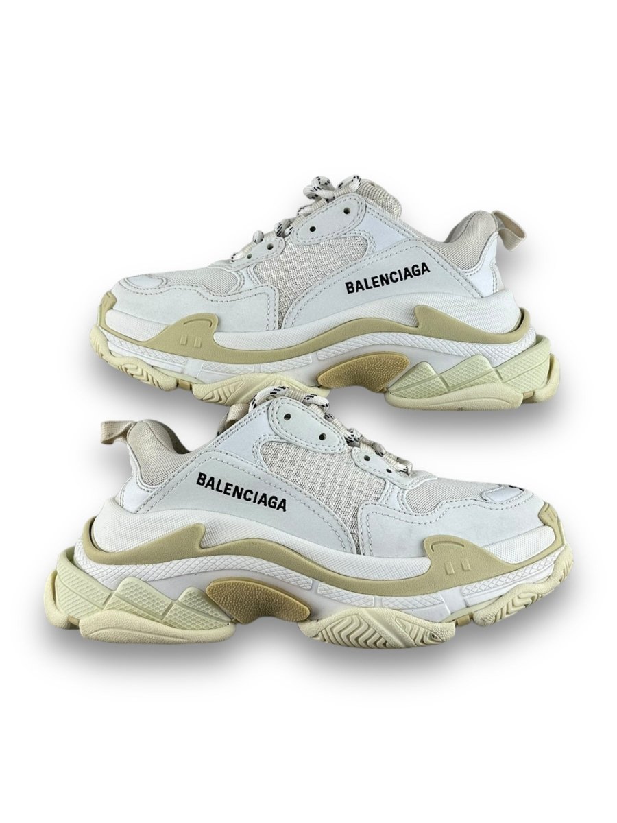 Balenciaga Triple S White Womens UK 4 / EU 37 - Lux Central