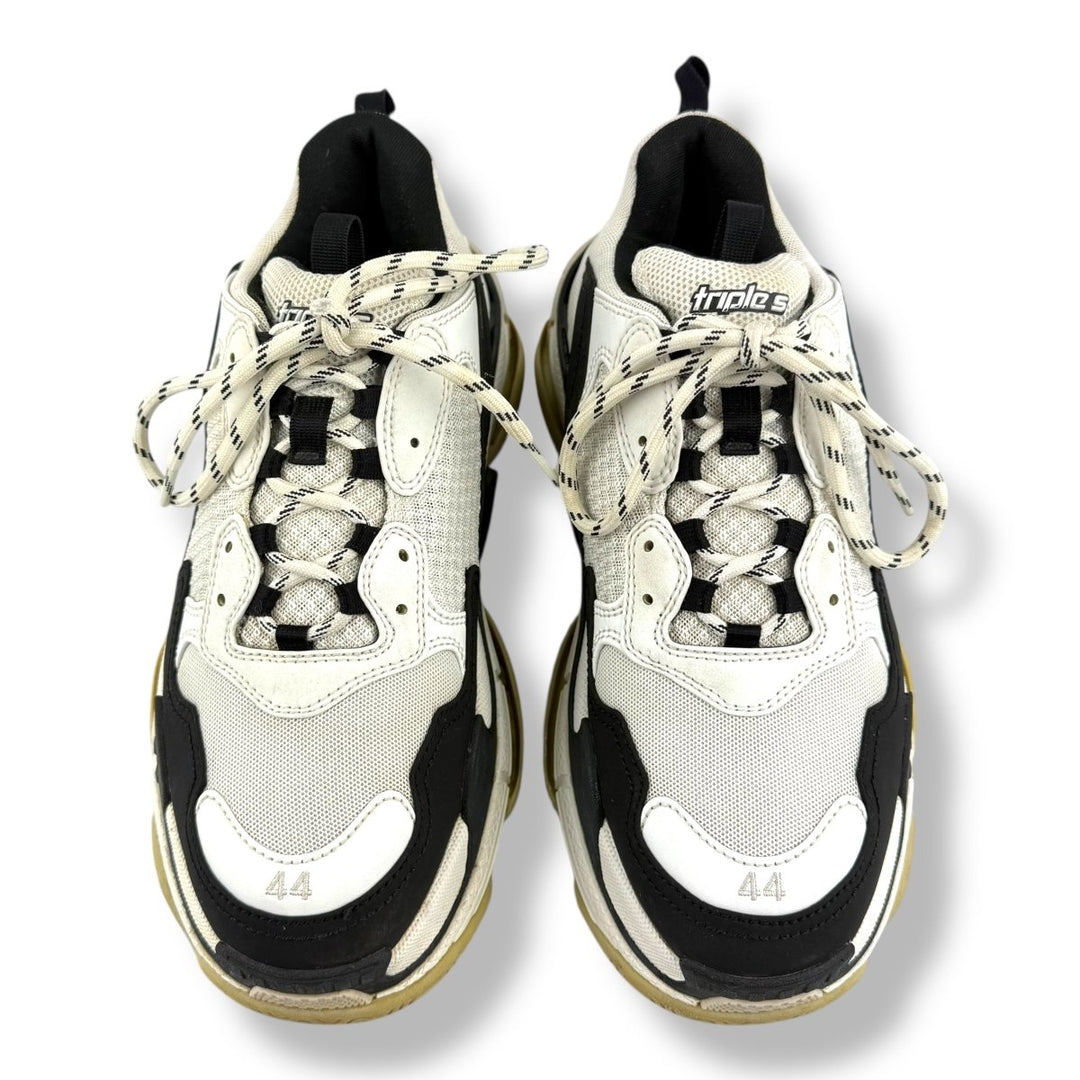 Balenciaga Triple S White/Black UK 10 / EU 44 - Lux Central