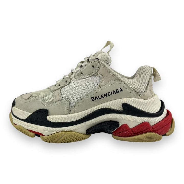 Balenciaga Triple S White/Black/Red UK 4 / EU 37 - Lux Central