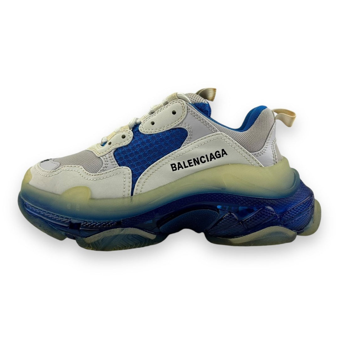 Balenciaga Triple S White/Blue UK 3 / EU 36 - Lux Central