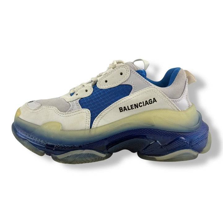 Balenciaga Triple S White/Blue UK 5 / EU 38 - Lux Central