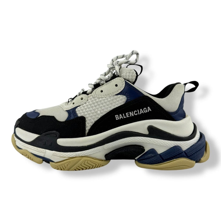 Balenciaga Triple S White/Blue UK 6 / EU 39 - Lux Central