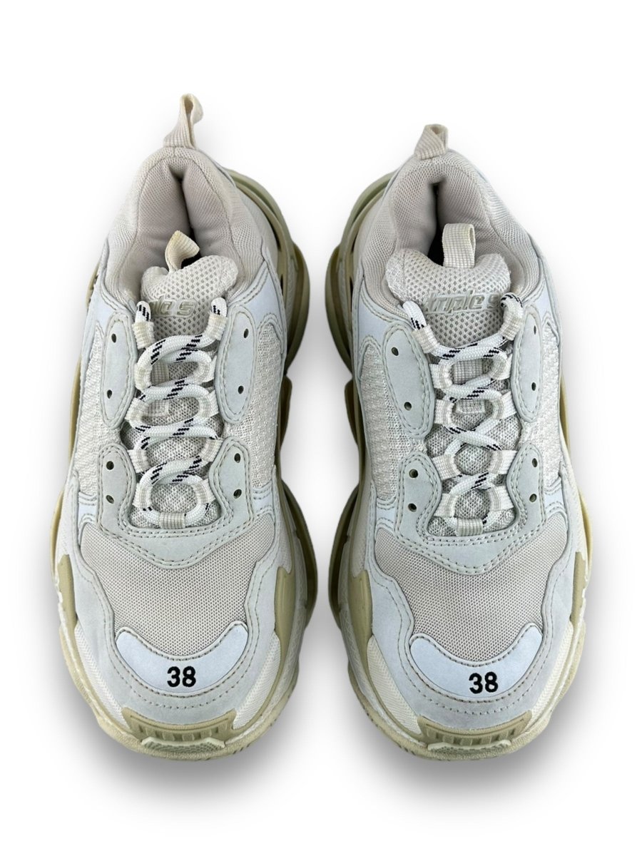 Balenciaga Triple S White/Cream UK 5 / EU 38 - Lux Central