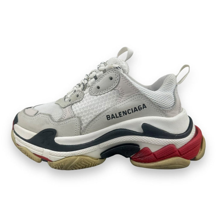 Balenciaga Triple S White/Red UK 2 / EU 35 - Lux Central