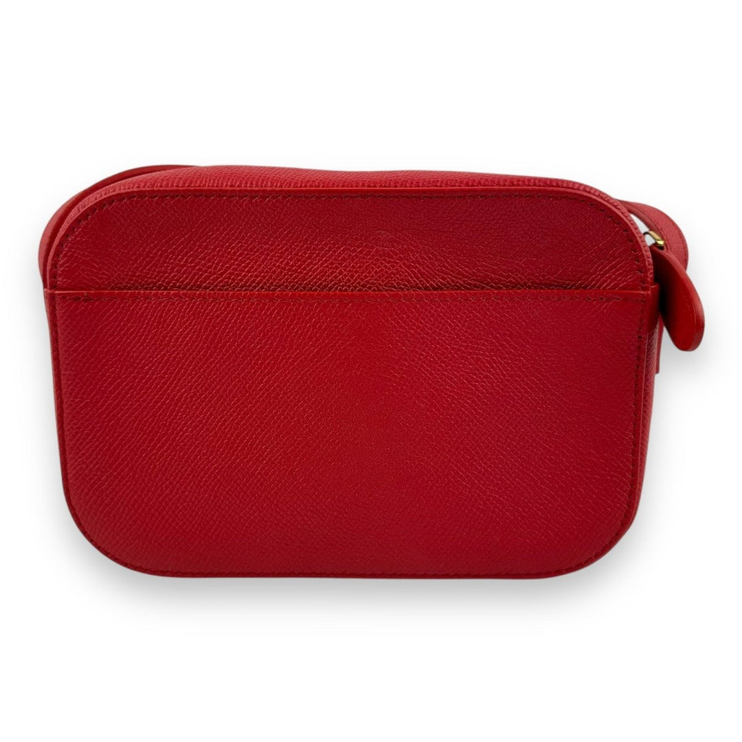 Balenciaga XS Ville Camera Red Crossbody Handbag - Lux Central