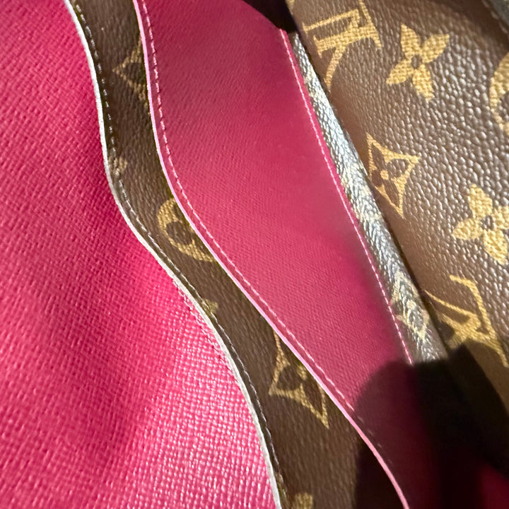 Louis Vuitton Emilie Brown Monogram Femme Wallet