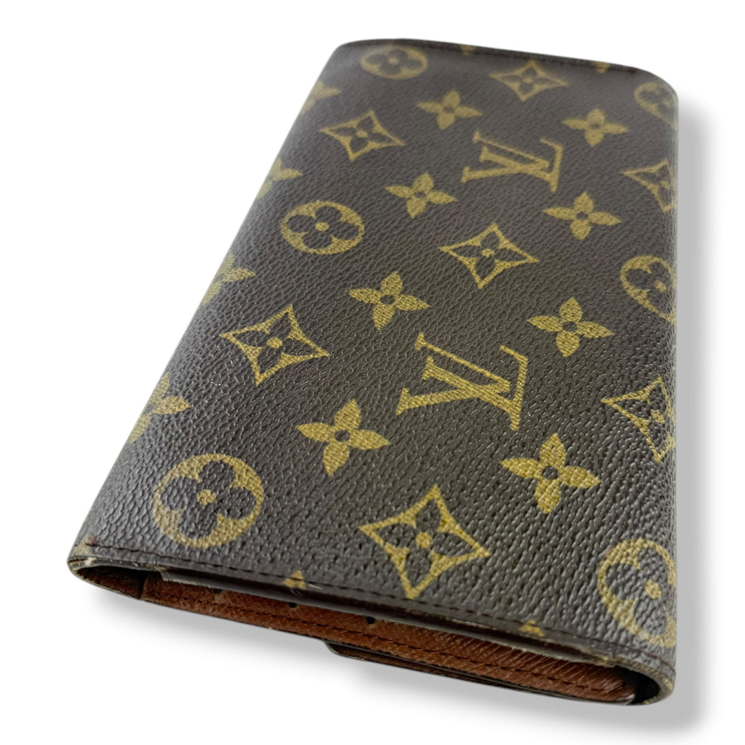 Louis Vuitton Trifold Brown Monogram Femme Wallet
