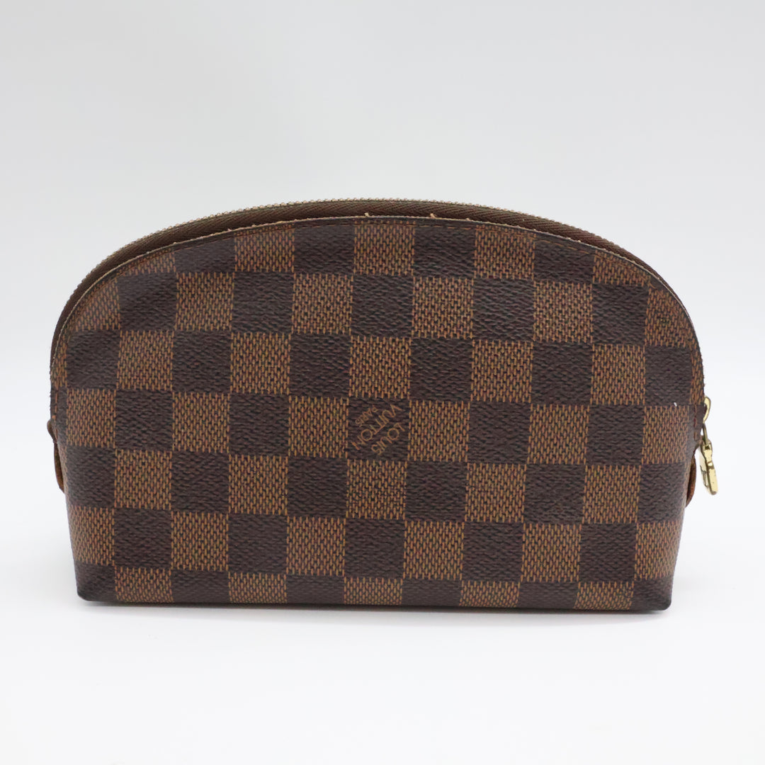 Louis Vuitton Brown Damier Travel Cosmetic PM Pouch