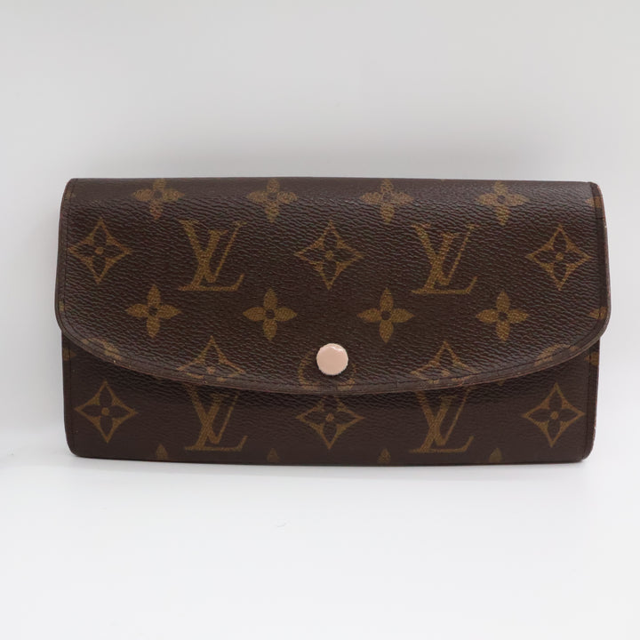 Louis Vuitton Emilie Brown Monogram Femme Wallet