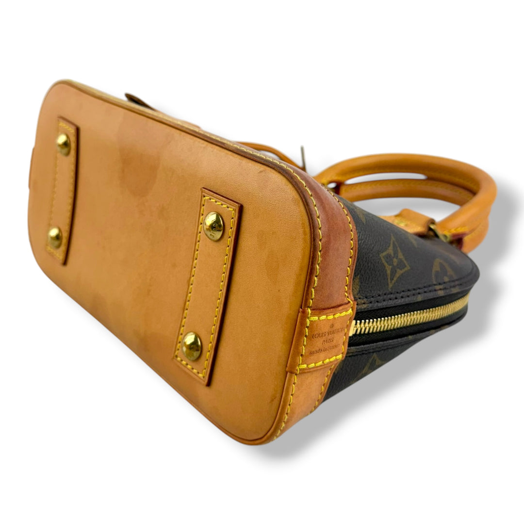 Louis Vuitton Brown Monogram Alma BB Handbag