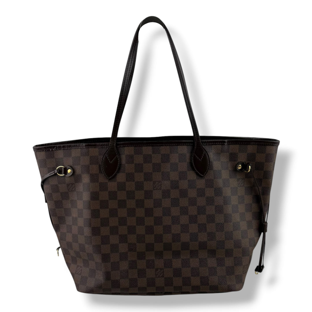 Louis Vuitton Brown Damier Neverfull MM Handbag