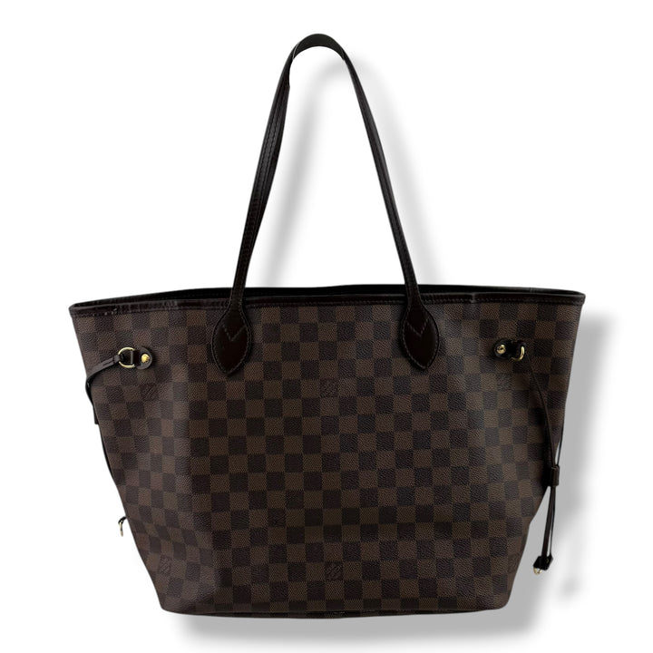 Louis Vuitton Brown Damier Neverfull MM Handbag