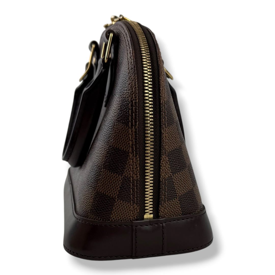 Louis Vuitton Brown Damier Ebene Alma BB Handbag