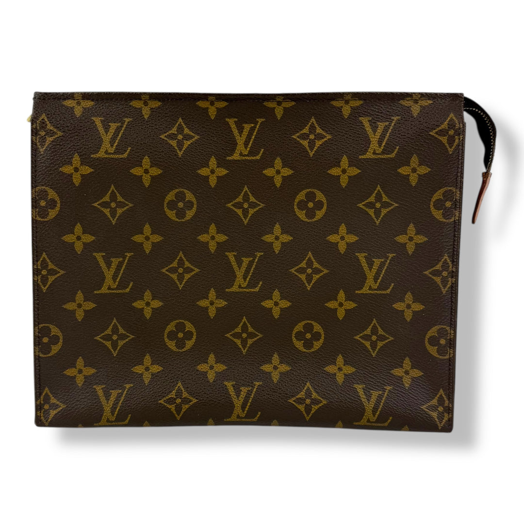 Louis Vuitton Brown Monogram Toiletry Pouch 26 Bag