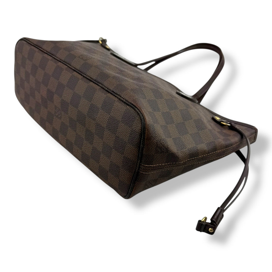 Louis Vuitton Brown Damier Neverfull PM Handbag