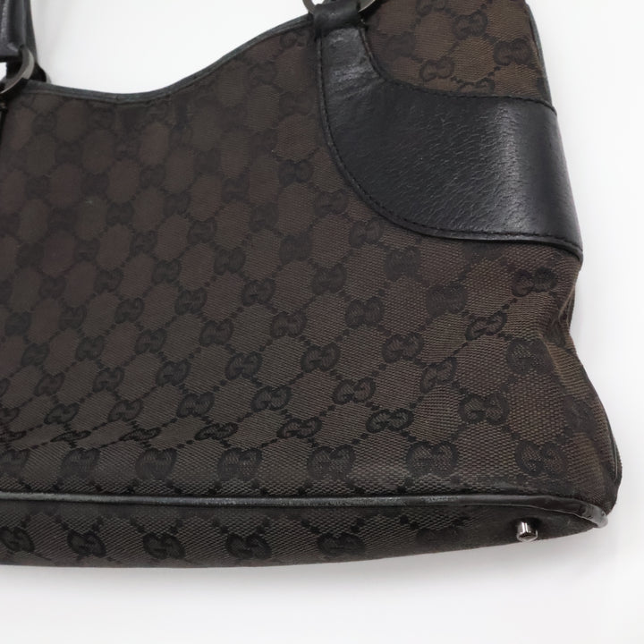 Gucci GG Black Monogram Tote Handbag