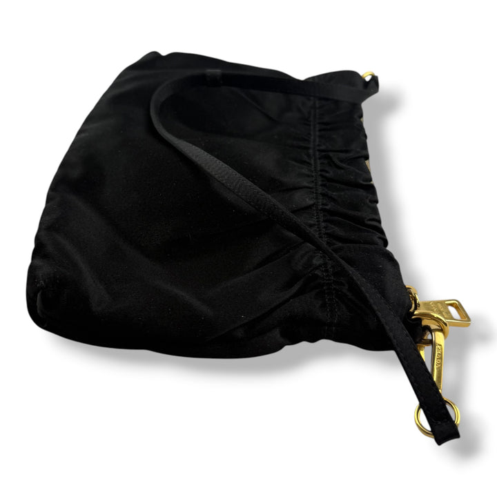 Prada Tessuto Hobo Black Handbag