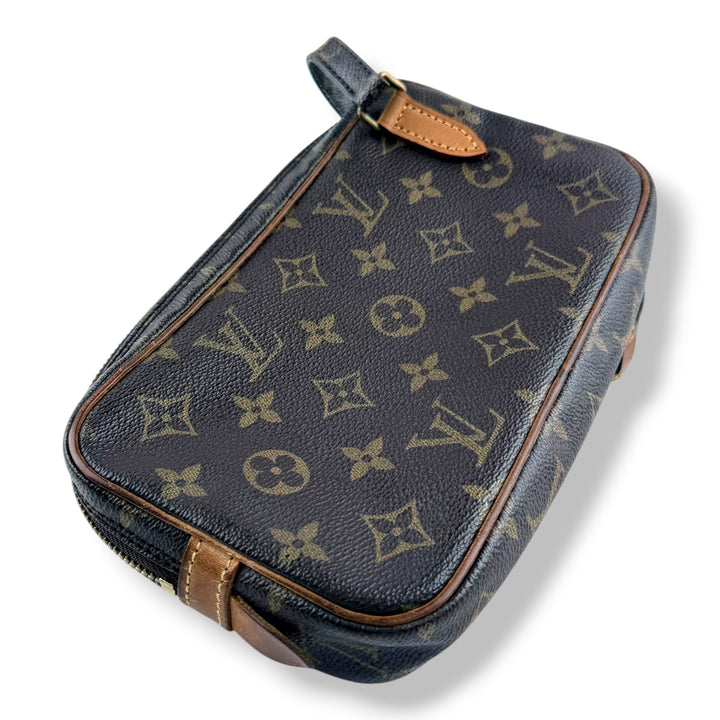 Louis Vuitton Vintage Marly Brown Monogram Messenger Handbag