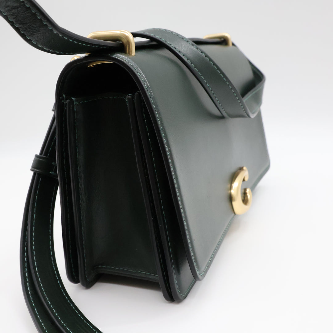 Coach Bandit Green Leather Handbag