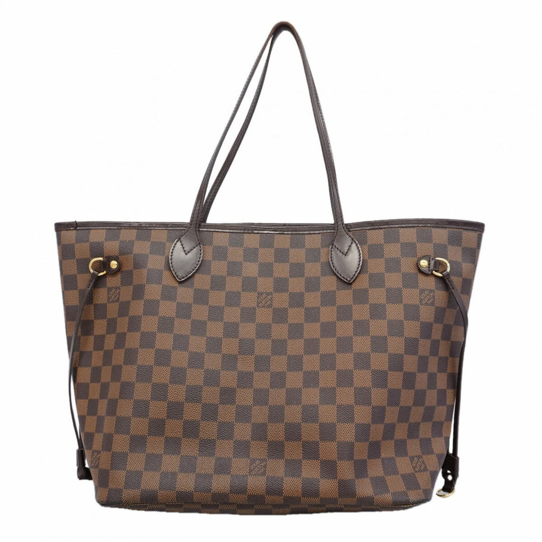 Louis Vuitton Brown Damier Neverfull MM Handbag