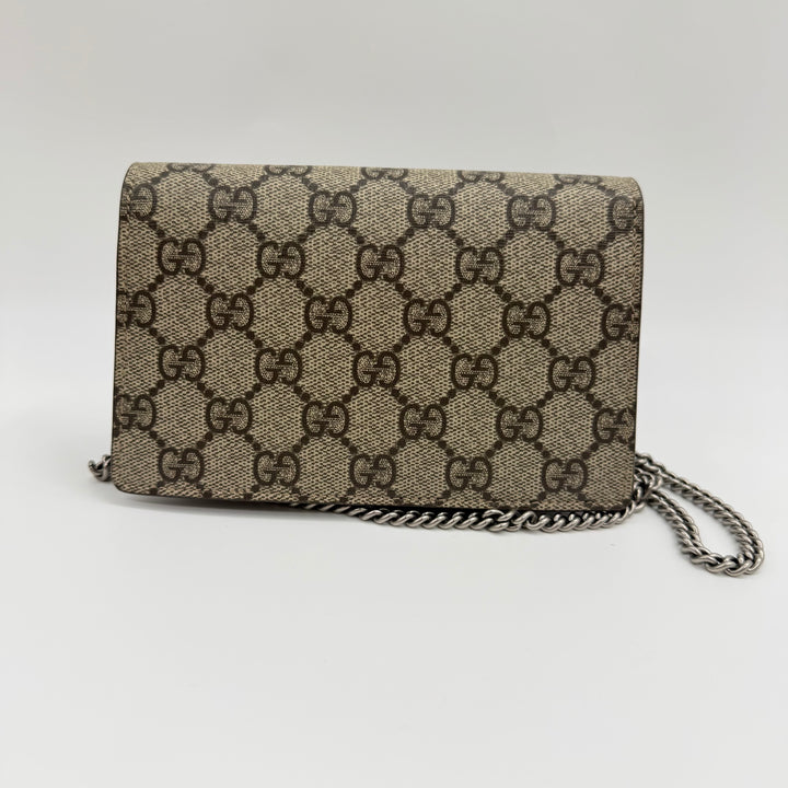 Gucci GG Dionysus Beige Super Mini Handbag