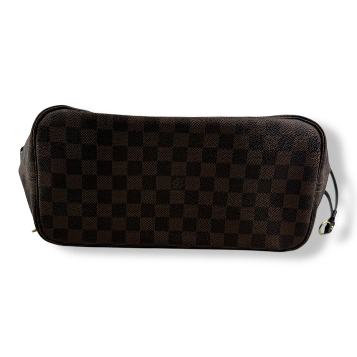 Louis Vuitton Brown Damier Neverfull MM Handbag