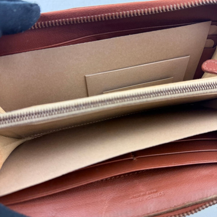 Bottega Veneta Pink / White Long Wallet - Lux Central