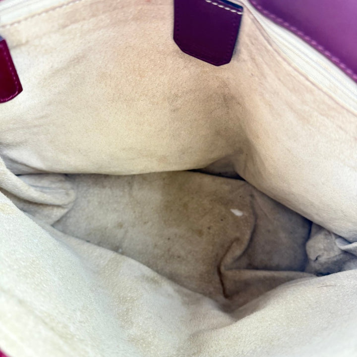 Burberry Beige Haymarket Vintage Check Tote Bag - Lux Central