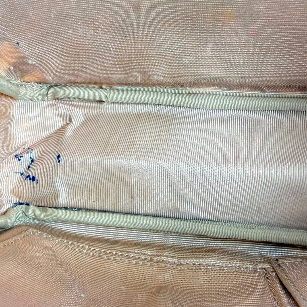 Burberry Beige Vintage Canvas Crossbody Bag - Lux Central
