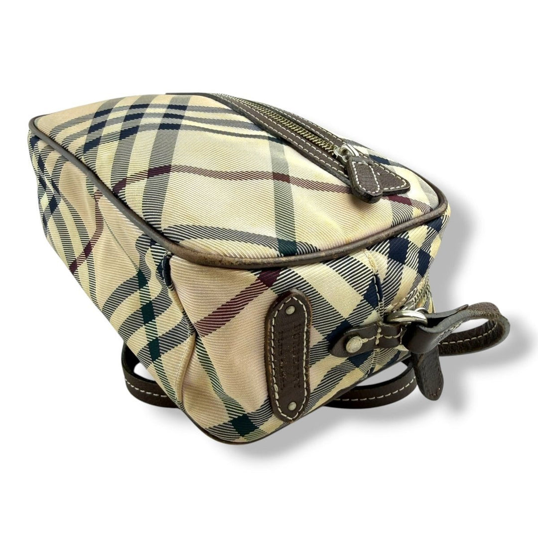 Burberry Beige Vintage Canvas Crossbody Bag - Lux Central