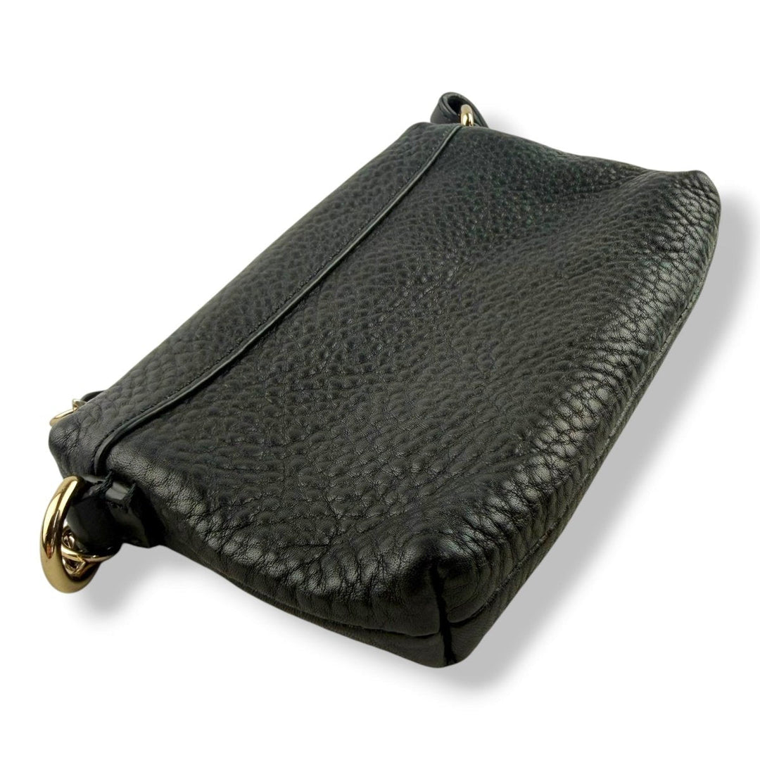 Burberry Black Leather Crossbody Bag - Lux Central