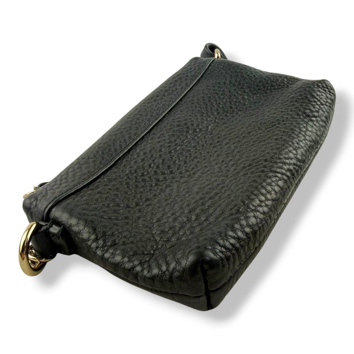 Burberry Black Leather Crossbody Bag - Lux Central