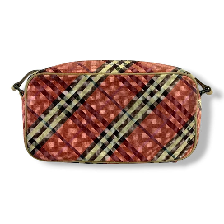 Burberry Blue Label Beige/Red Shoulder Bag - Lux Central